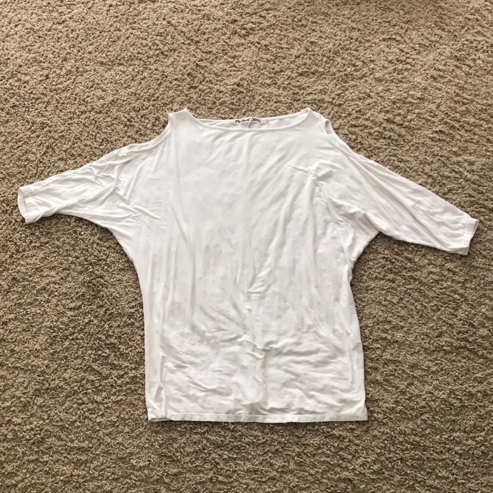 Michael Stars Cold Shoulder Top
